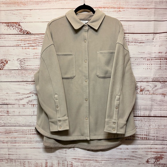 Athleta Microfleece Shacket - Picture 2 of 7